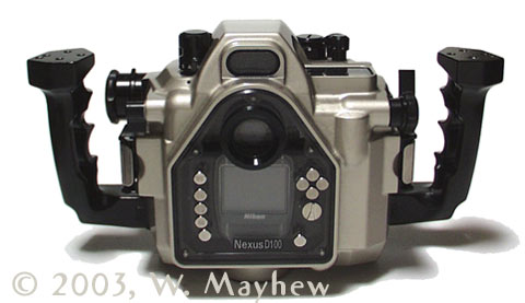 Nexus Nikon D100 digital underwater camera housing